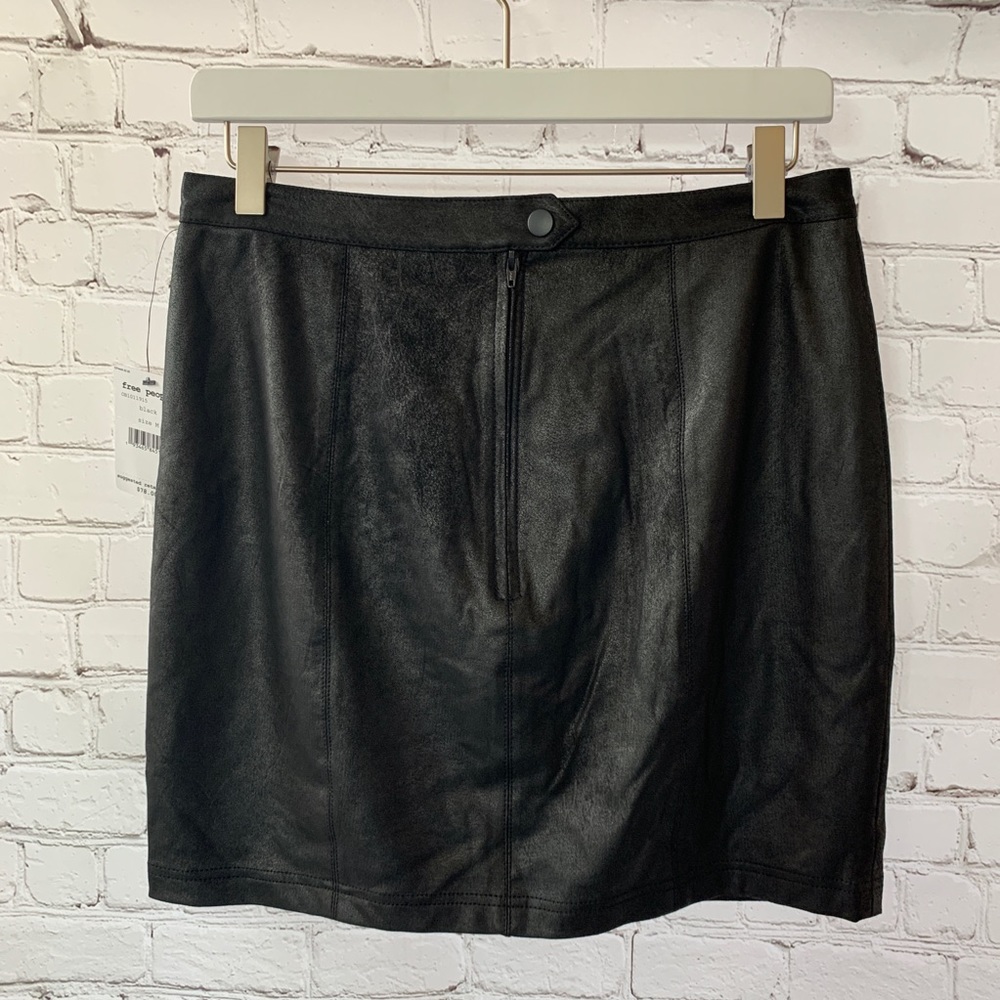 NWT Free People Rumi Ruched Mini Skirt - Picture 2 of 7